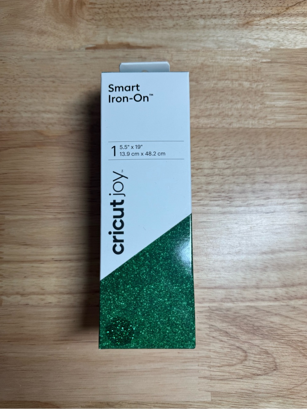Cricut Joy Smart Iron-On in Green Kelly Glitter